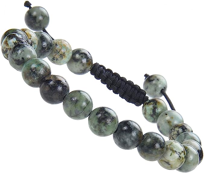 Natural African Turquoise Crystal Bracelet for Transformation – The “Stone of Evolution”