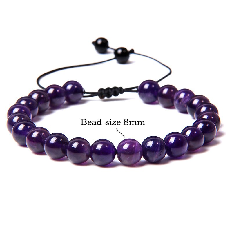 Natural Amethyst Bracelet for Healing & Positive Energy – The “Stone of Peace”