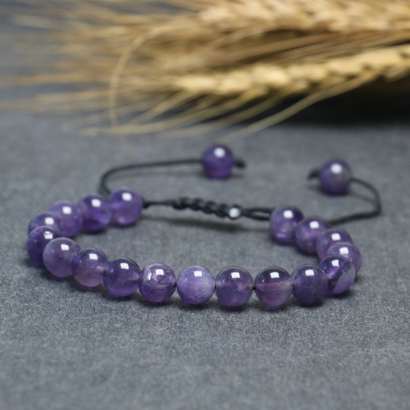 Natural Amethyst Bracelet for Healing & Positive Energy – The “Stone of Peace”