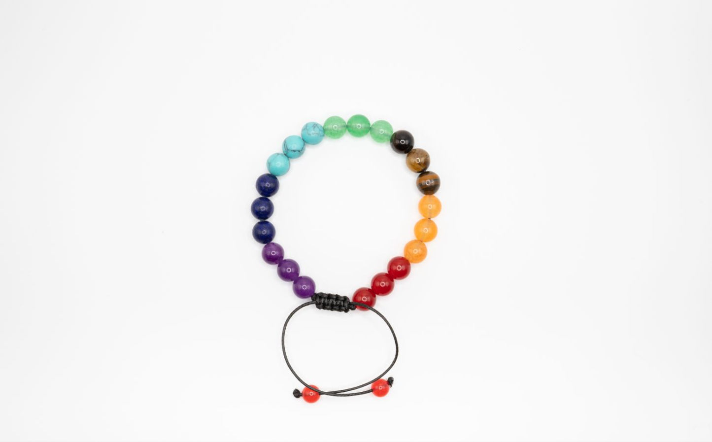 Natural 7 Chakra Healing Stones Bracelet for Overall Harmony – The “Rainbow Stone”