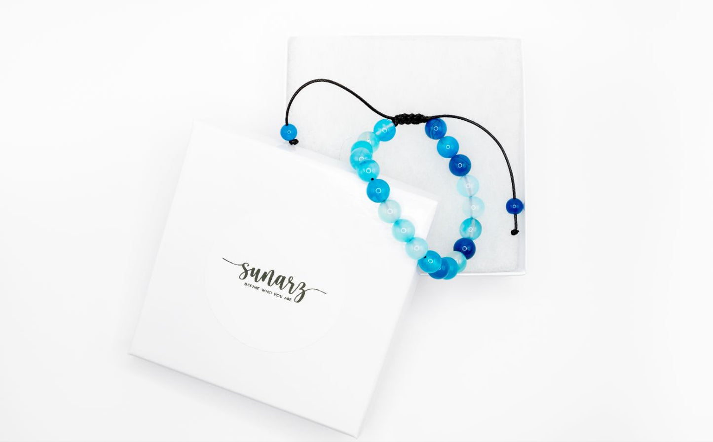Natural Blue Agate Crystal Bracelet for Emotional Health – The “Stone of Freedom and Serenity”