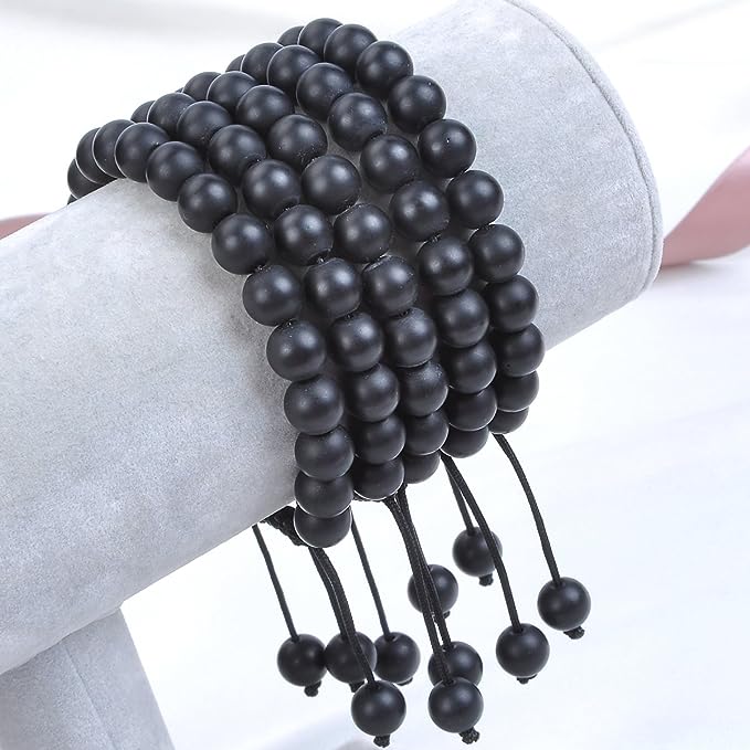 Natural Matte Onyx Bracelet for Positivity – the “Stone of Protection”
