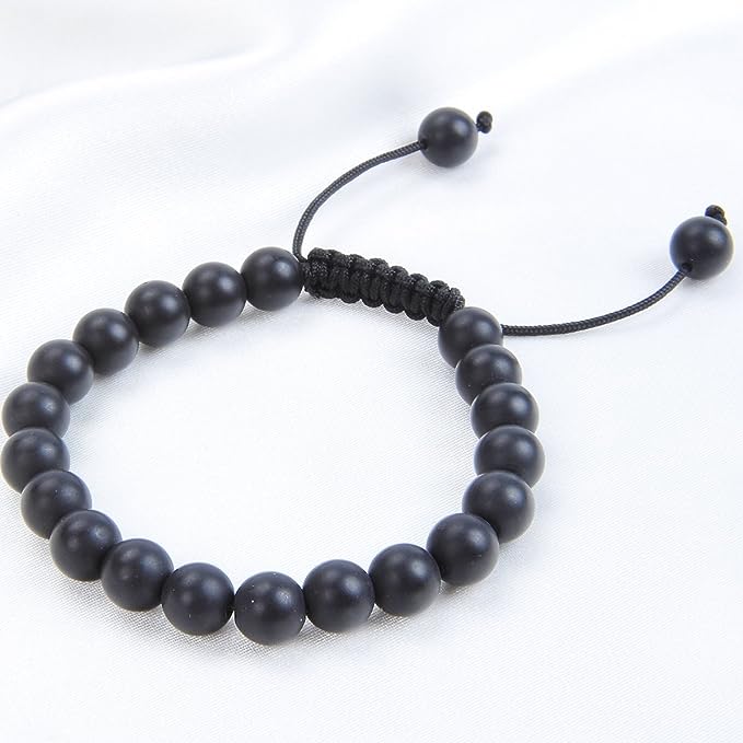 Natural Matte Onyx Bracelet for Positivity – the “Stone of Protection”