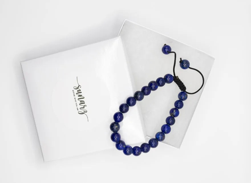 Natural Lapis Gemstone Bracelet for Healing – The “Wisdom Stone”