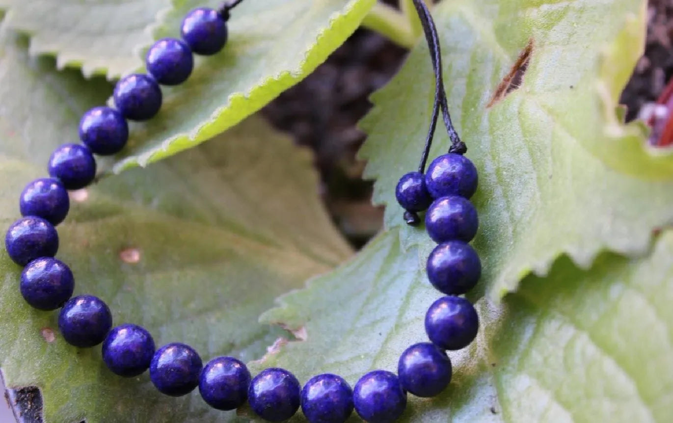 Natural Lapis Gemstone Bracelet for Healing – The “Wisdom Stone”
