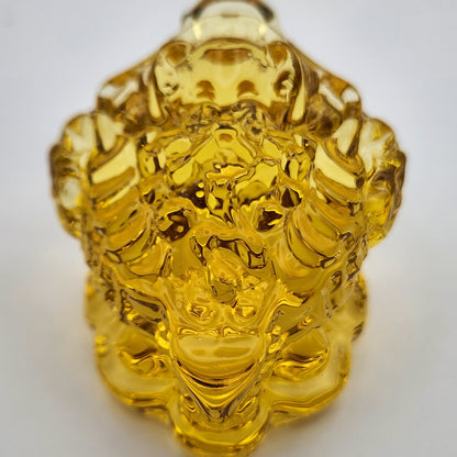 Yellow Amber Money Frog of Wealth for Home & Office Décor