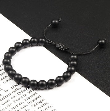 Natural Matte Onyx Bracelet for Positivity – the “Stone of Protection”